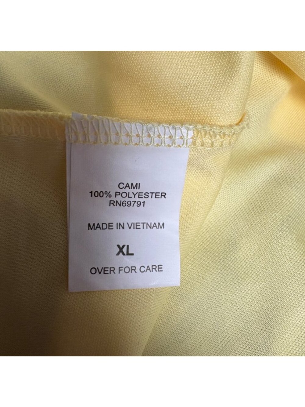 Olive Hill Yellow Floral Blouse and Cami Set Womens Size XL Fairy Cottagecore - Picture 7 of 9